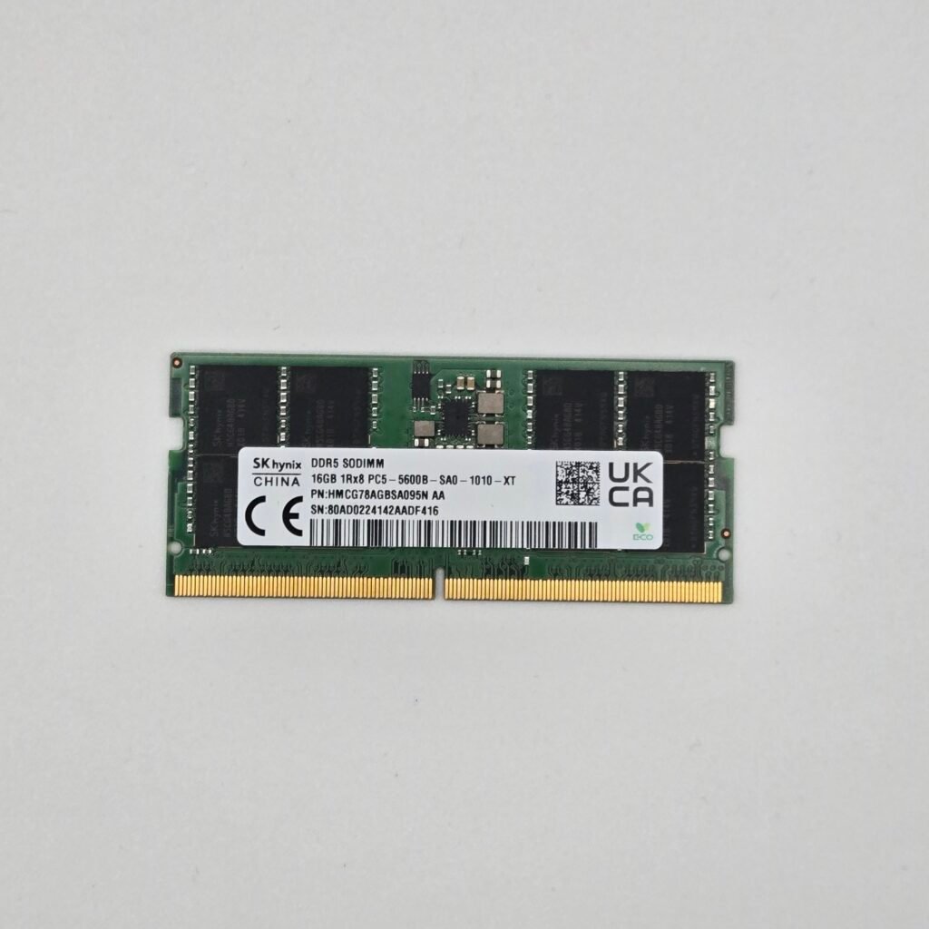 SK Hynix 16GB 1RX8 DDR5 PC5-5600B-SA0 SODIMM Memory RAM HMCG78AGBSA095N  Laptop