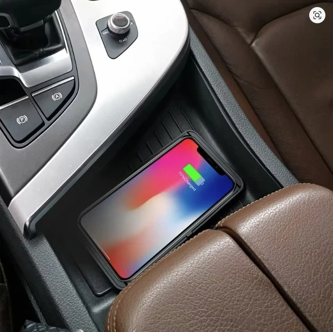 Wireless Charger Car Silicone Pad Stand For iPhone, Samsung, Google Pixel - Image 3