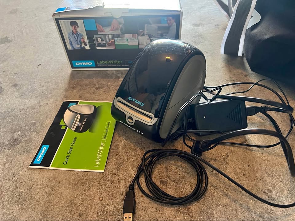 DYMO LabelWriter 450 Thermal Label Printer w/ Box Cables Manual Tested