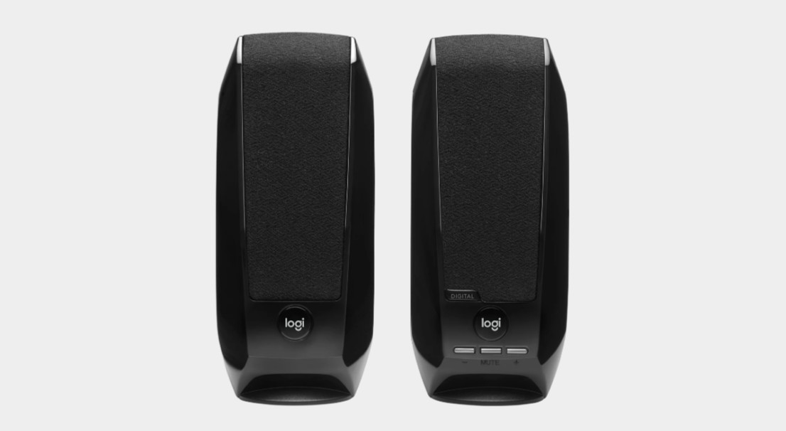 Logitech S150 USB Stereo Speakers – NEW – Portable Digital Sound for PC/Laptop