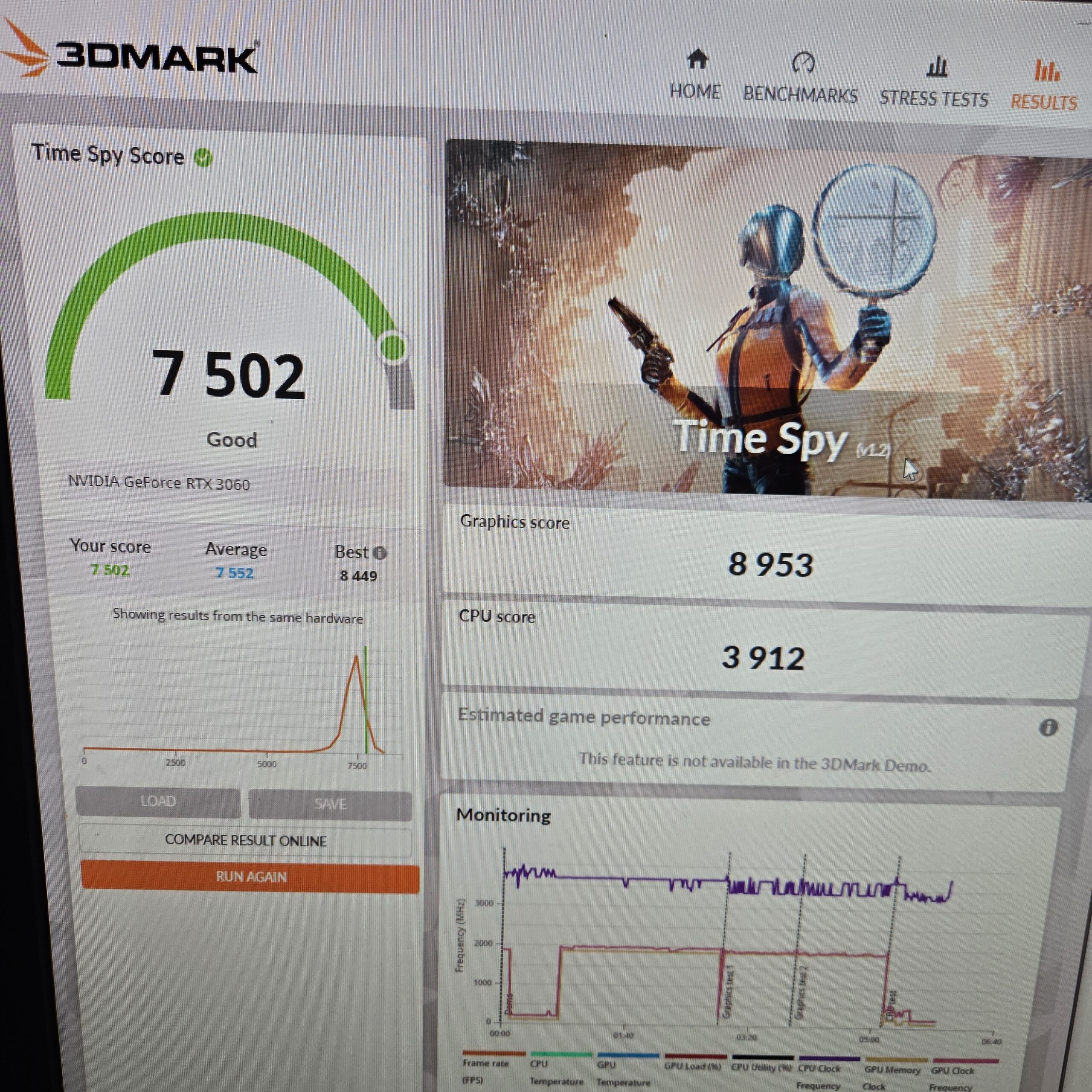 EVGA RTX 3060 XC GAMING LHR 12GB 12G-P5-3656 Tested w/ Box GPU - Image 7