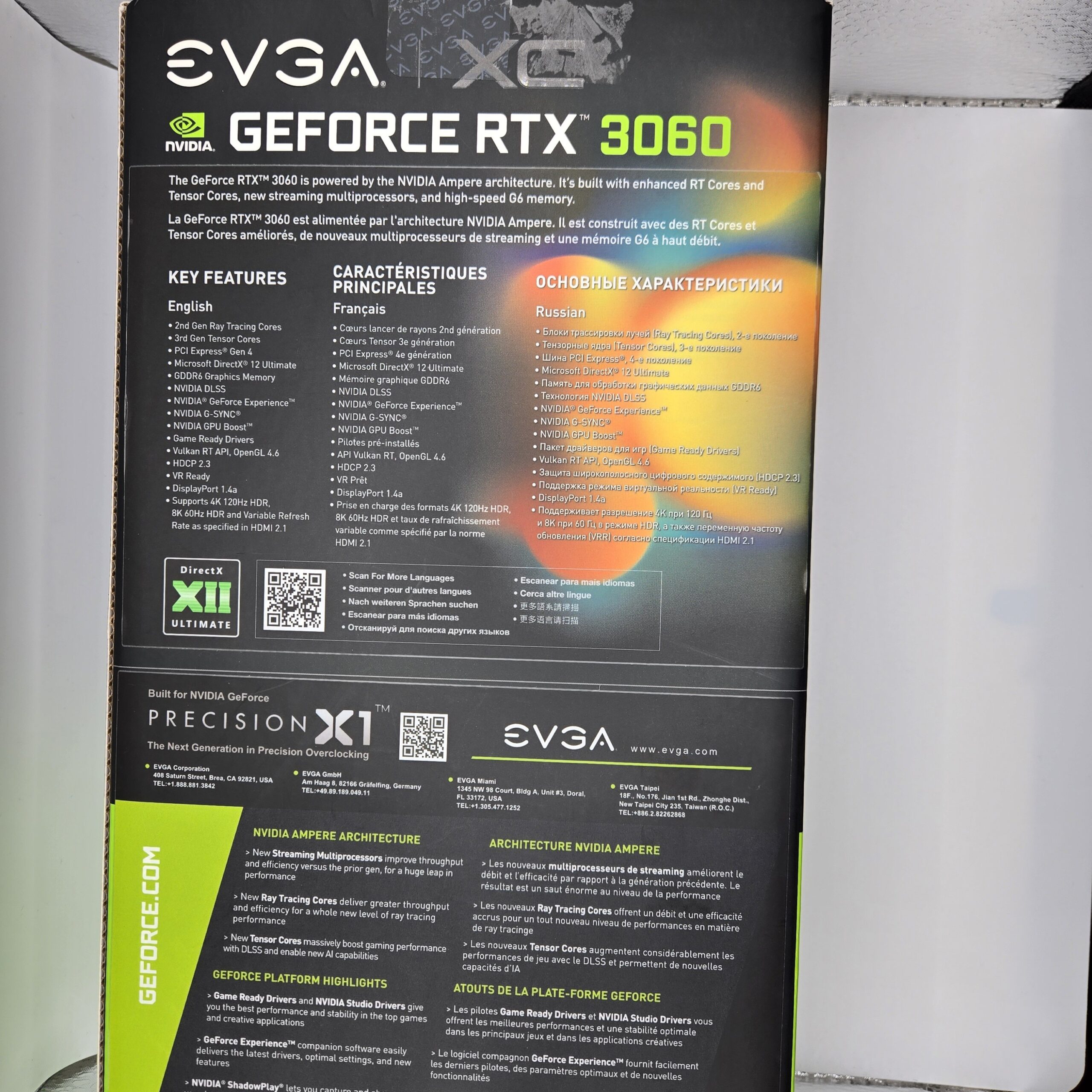 EVGA RTX 3060 XC GAMING LHR 12GB 12G-P5-3656 Tested w/ Box GPU - Image 2