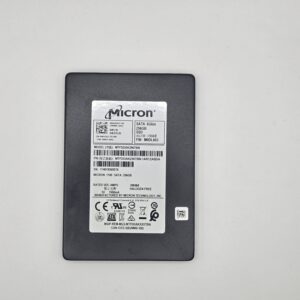 Micron 256GB 2.5" SATA SSD MTFDDAK256TBN Tested Good Health Low Hours