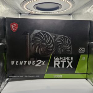 MSI GeForce RTX 3060 Ventus 2X 12GB OC Graphics Card Tested w/ Box