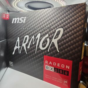 MSI Radeon RX 580 8GB OC GDDR5 AMD Graphics Card GPU Video Card + Box