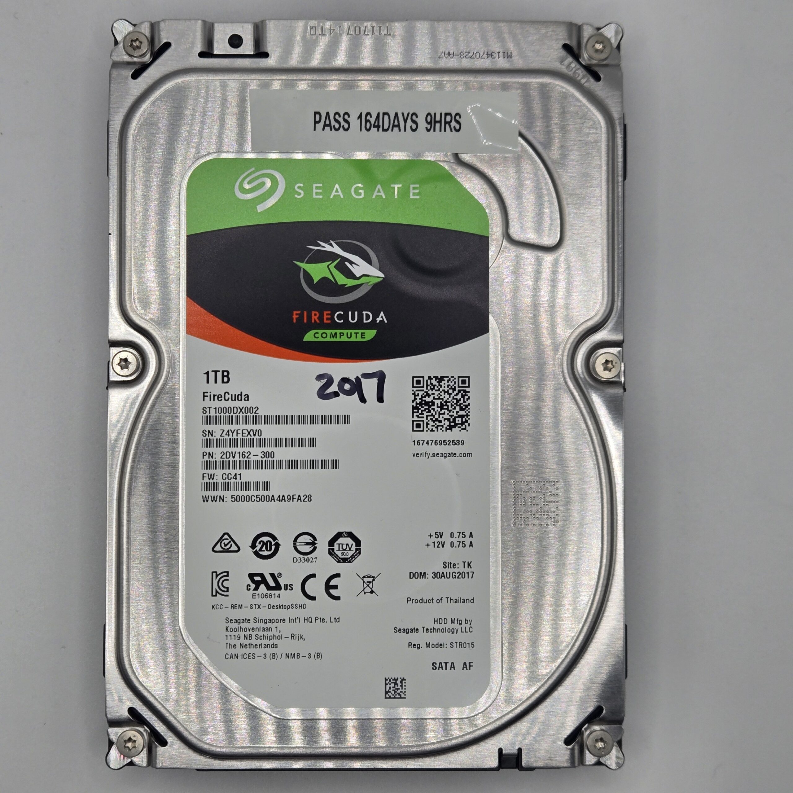 Seagate FireCuda 1TB 3.5" SATA Internal HDD Hard Drive - Tested Good Health