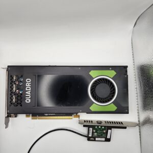 NVIDIA Quadro P4000 8GB GDDR5 PCIe 3.0 Workstation Graphics Card + 3D Stereo Bracket