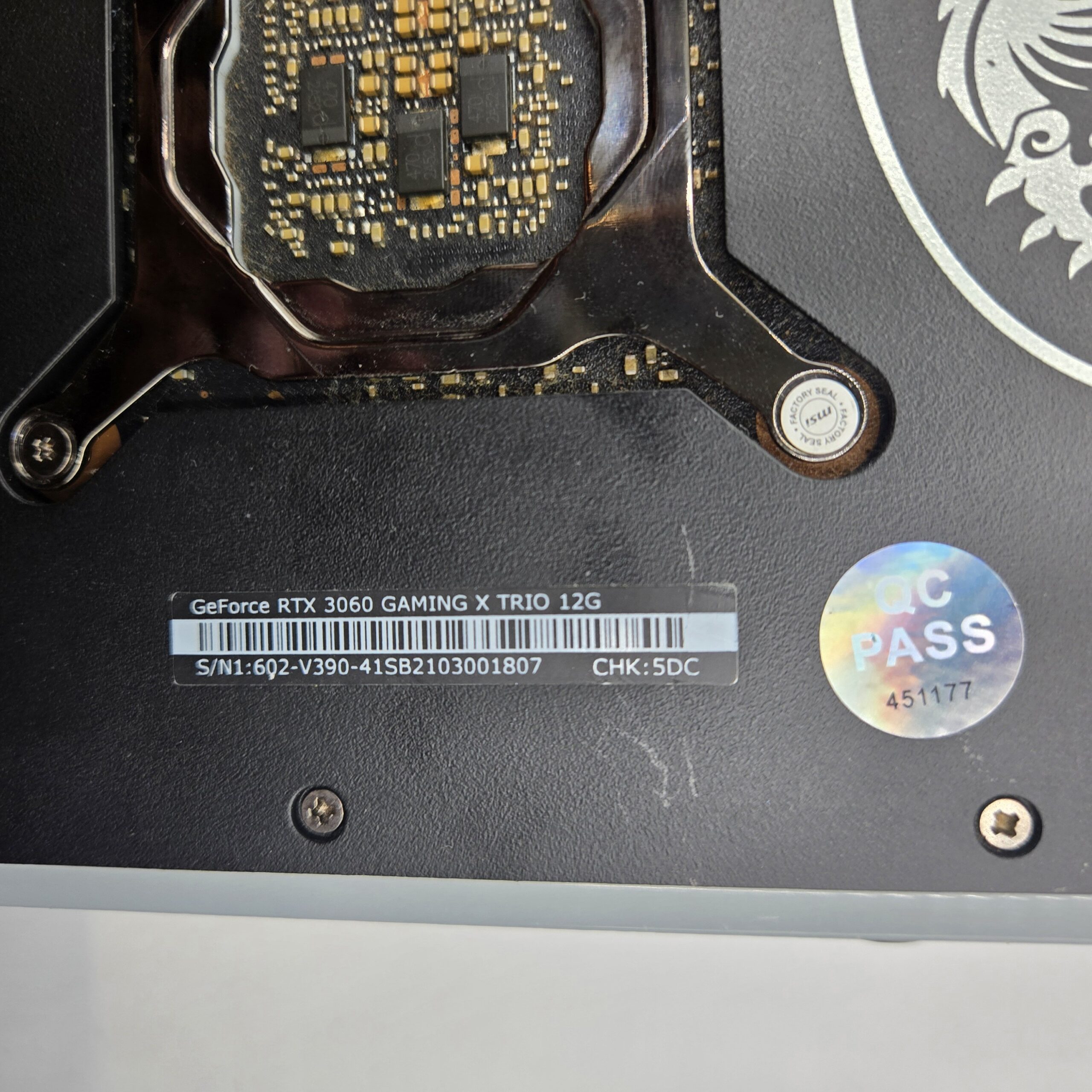 MSI GeForce RTX 3060 Gaming X Trio 12GB GDDR6 RGB Graphics Card GPU - Image 3