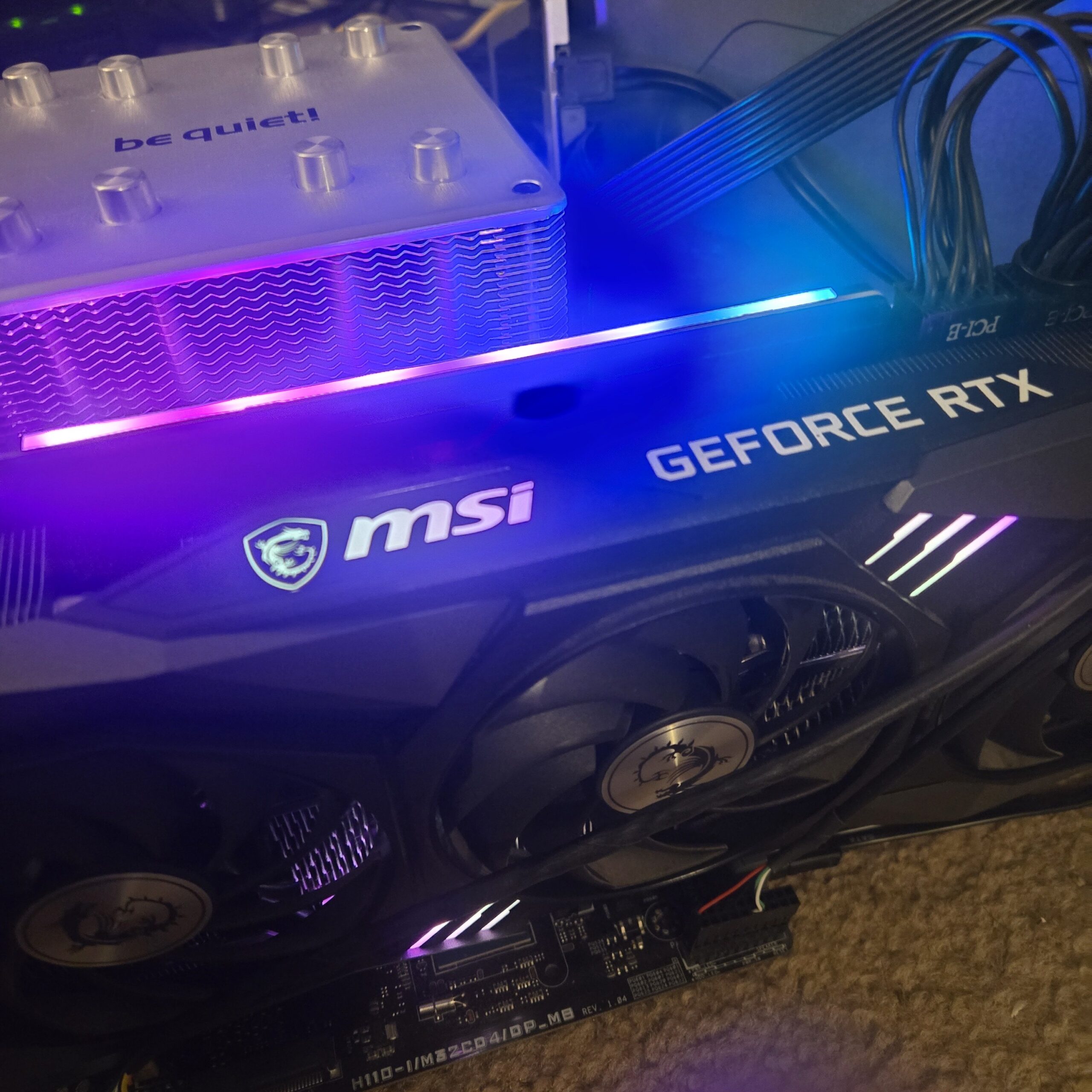 MSI GeForce RTX 3060 Gaming X Trio 12GB GDDR6 RGB Graphics Card GPU - Image 6