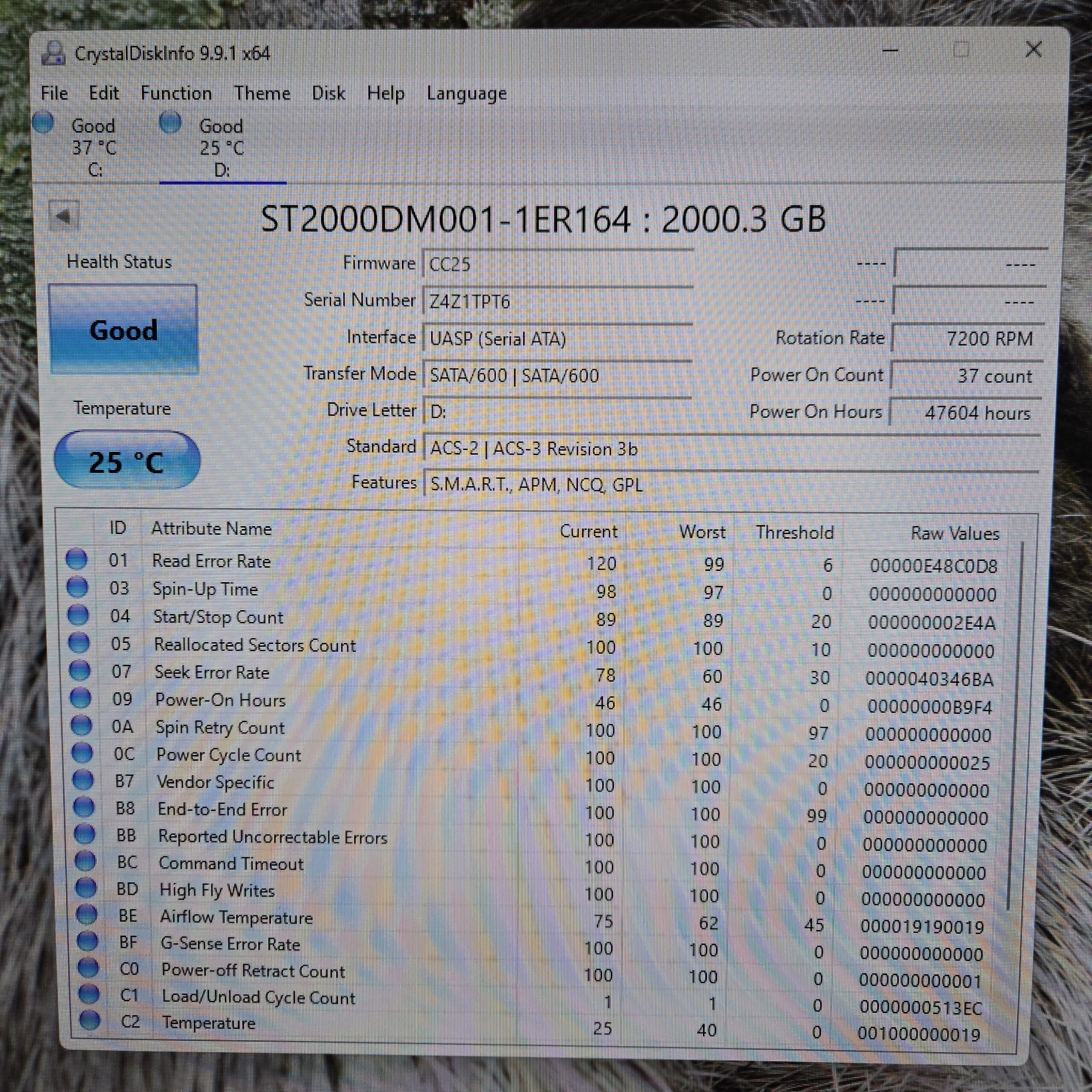 Seagate Desktop HDD 2TB ST2000DM001 3.5" SATA Internal Hard Drive Tested Good - Image 3