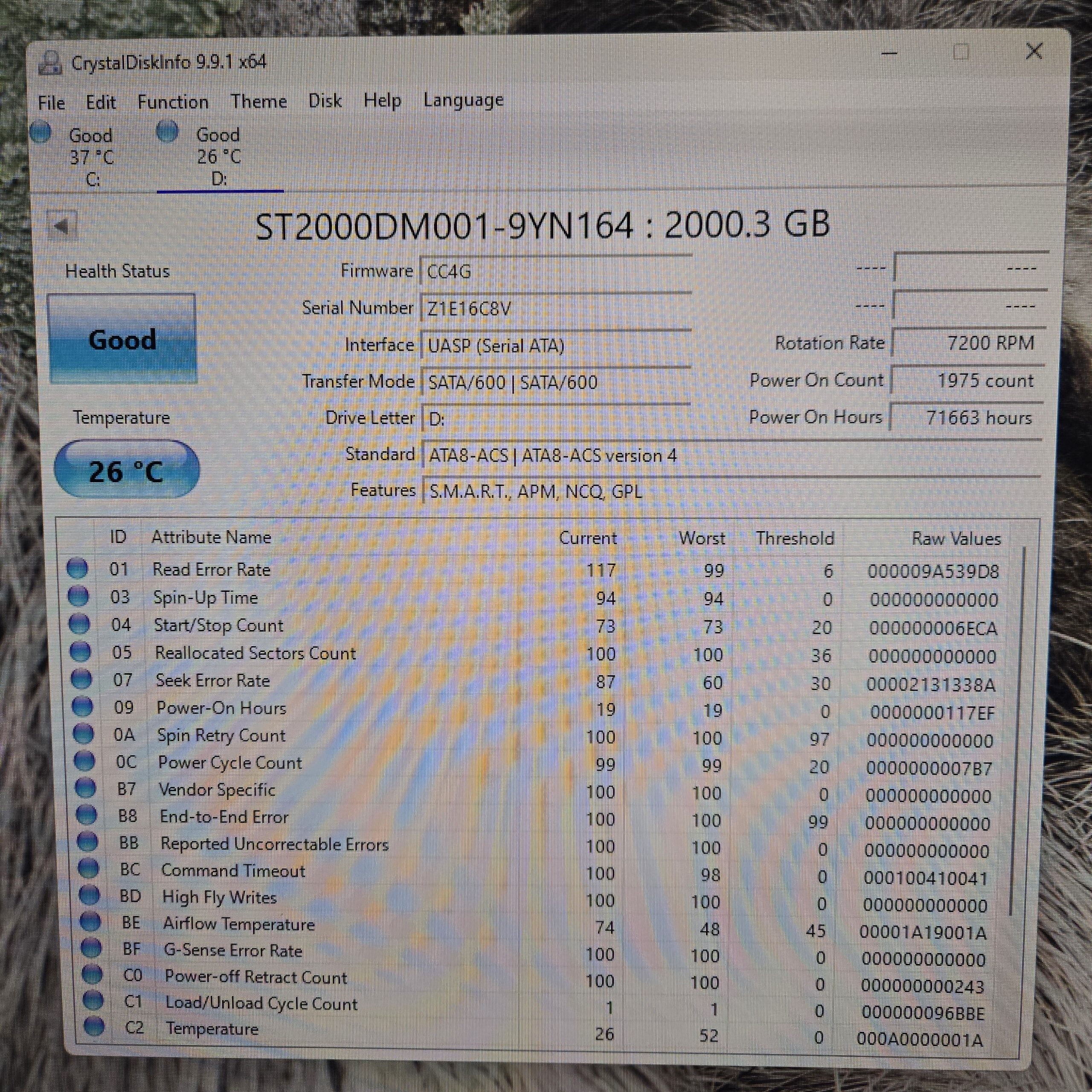 Seagate Desktop HDD 2TB ST2000DM001 3.5" SATA Internal Hard Drive Tested Good - Image 4