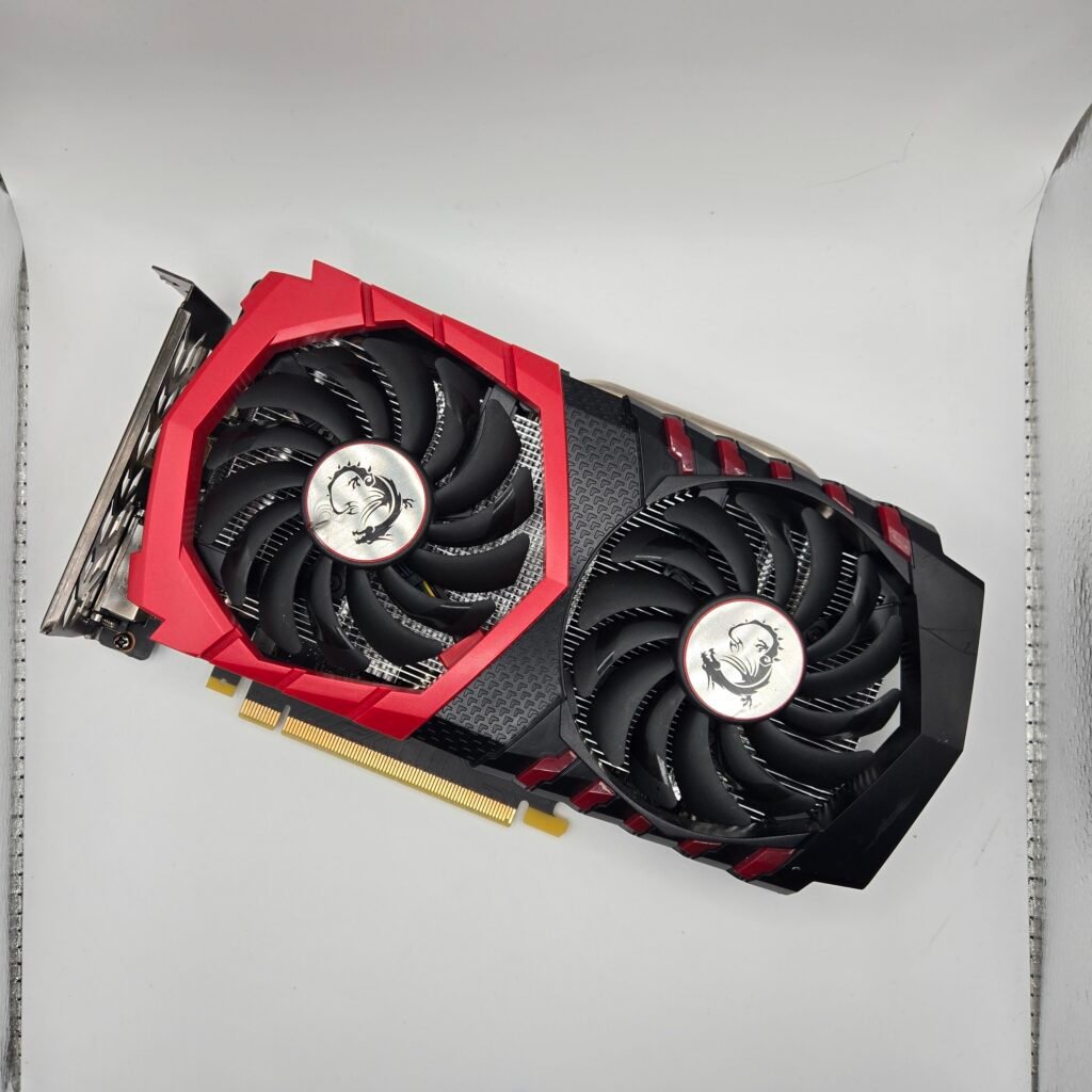 MSI GeForce GTX 1050 Ti GAMING X 4G 4GB GDDR5 Graphics Card - LED Lights