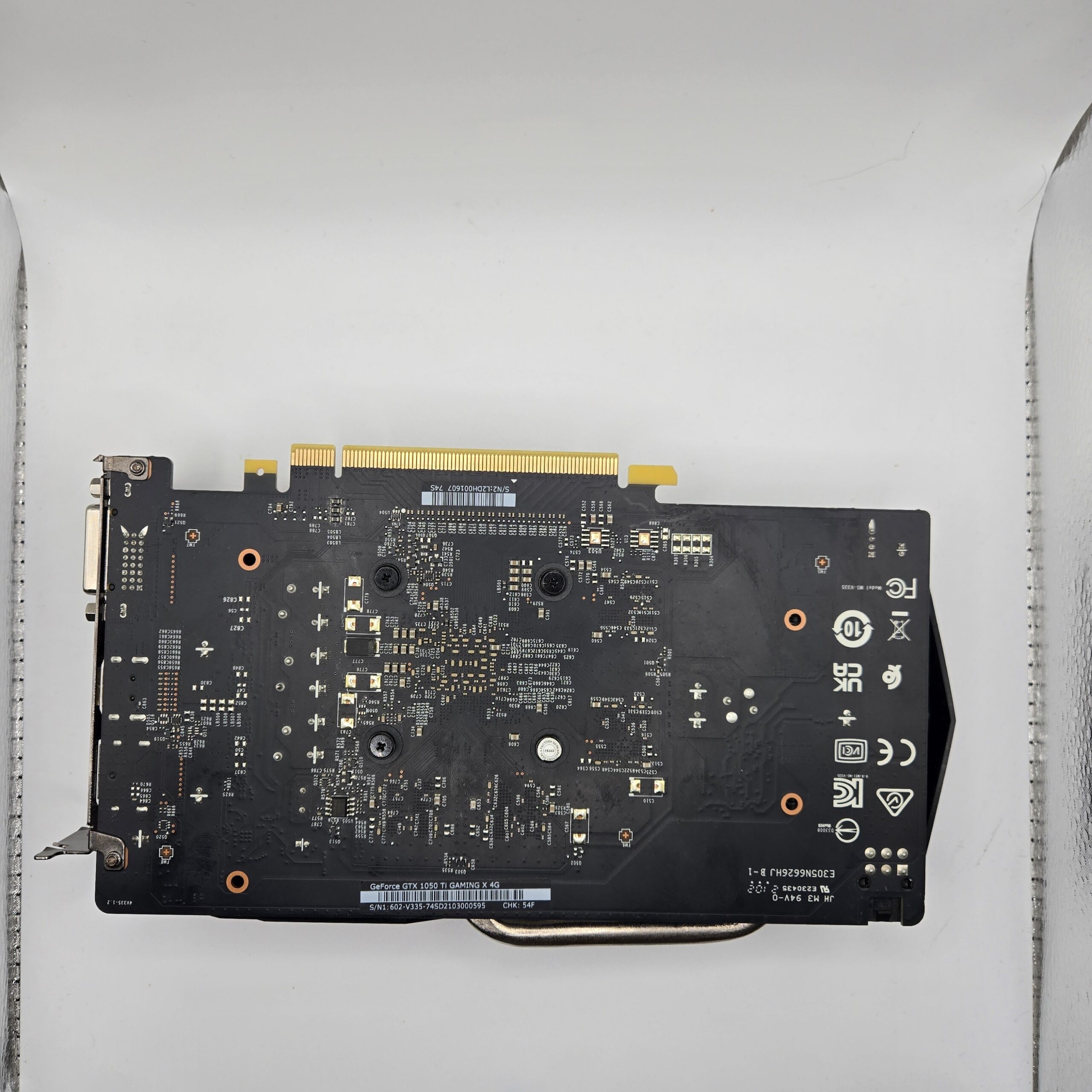 MSI GeForce GTX 1050 Ti GAMING X 4G 4GB GDDR5 Graphics Card - LED Lights - Image 2