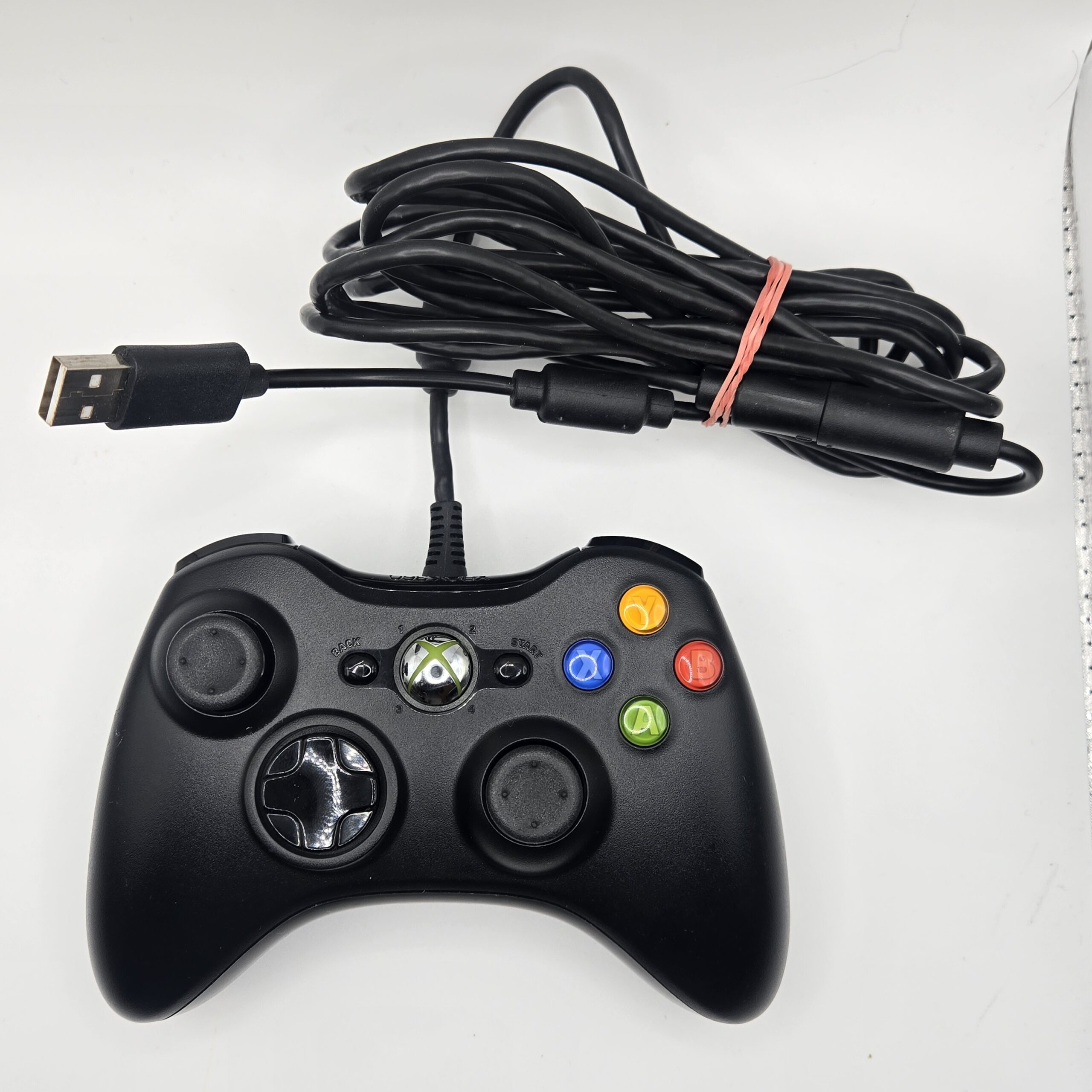 OEM Xbox 360 Wired Controller w/ USB Adapter FULL RESTORATION HALL EFFECT STICKS