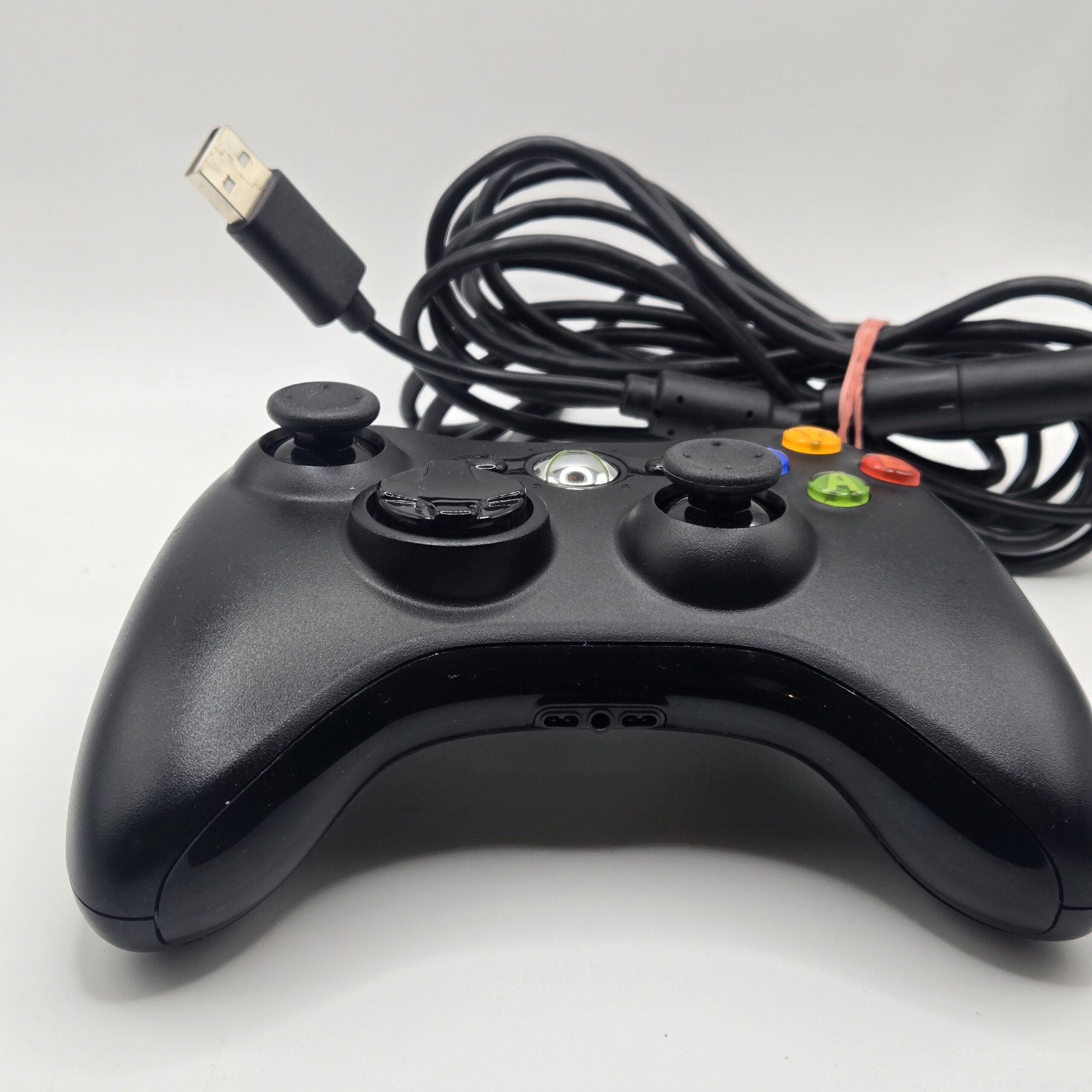 OEM Xbox 360 Wired Controller w/ USB Adapter FULL RESTORATION HALL EFFECT STICKS - Image 2
