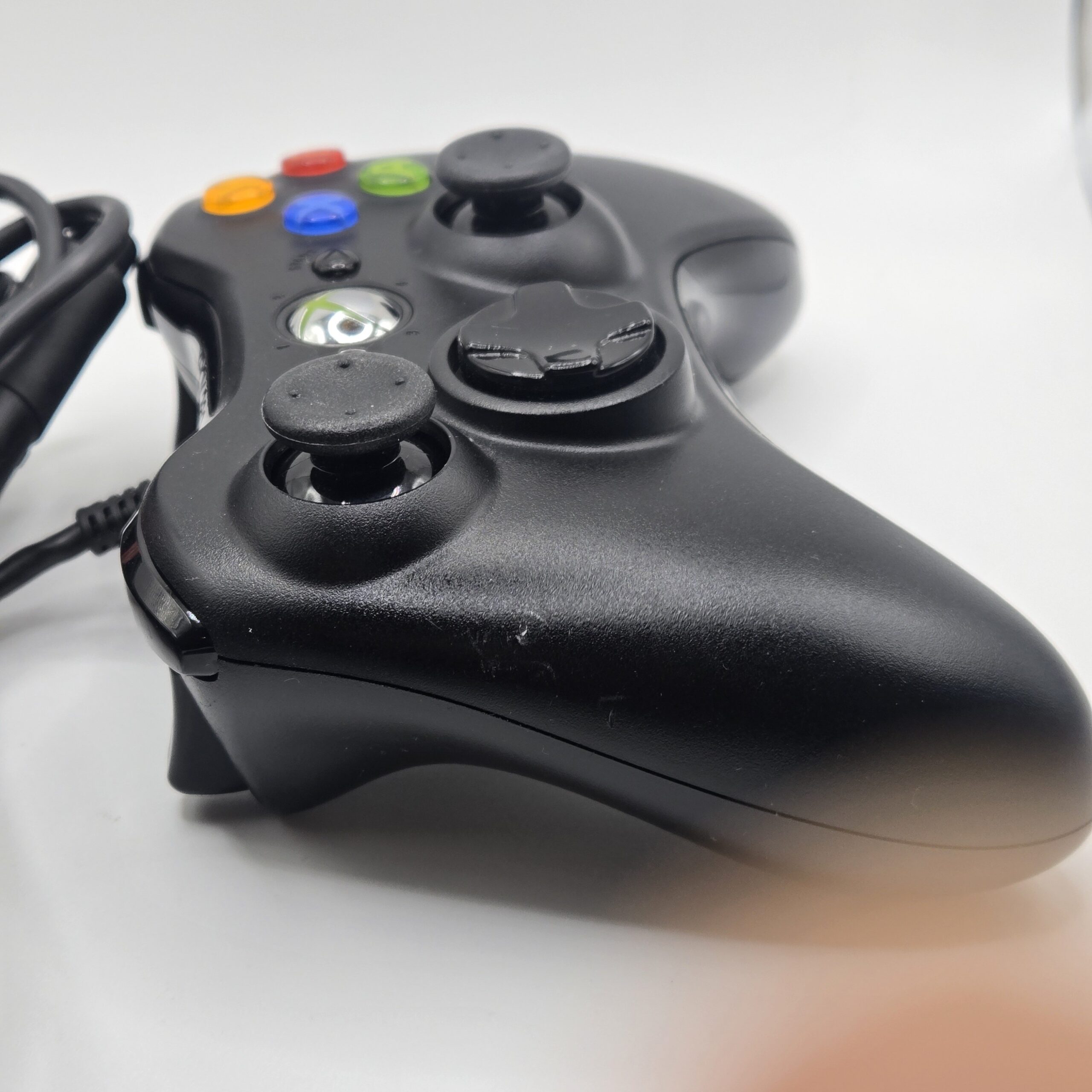 OEM Xbox 360 Wired Controller w/ USB Adapter FULL RESTORATION HALL EFFECT STICKS - Image 4