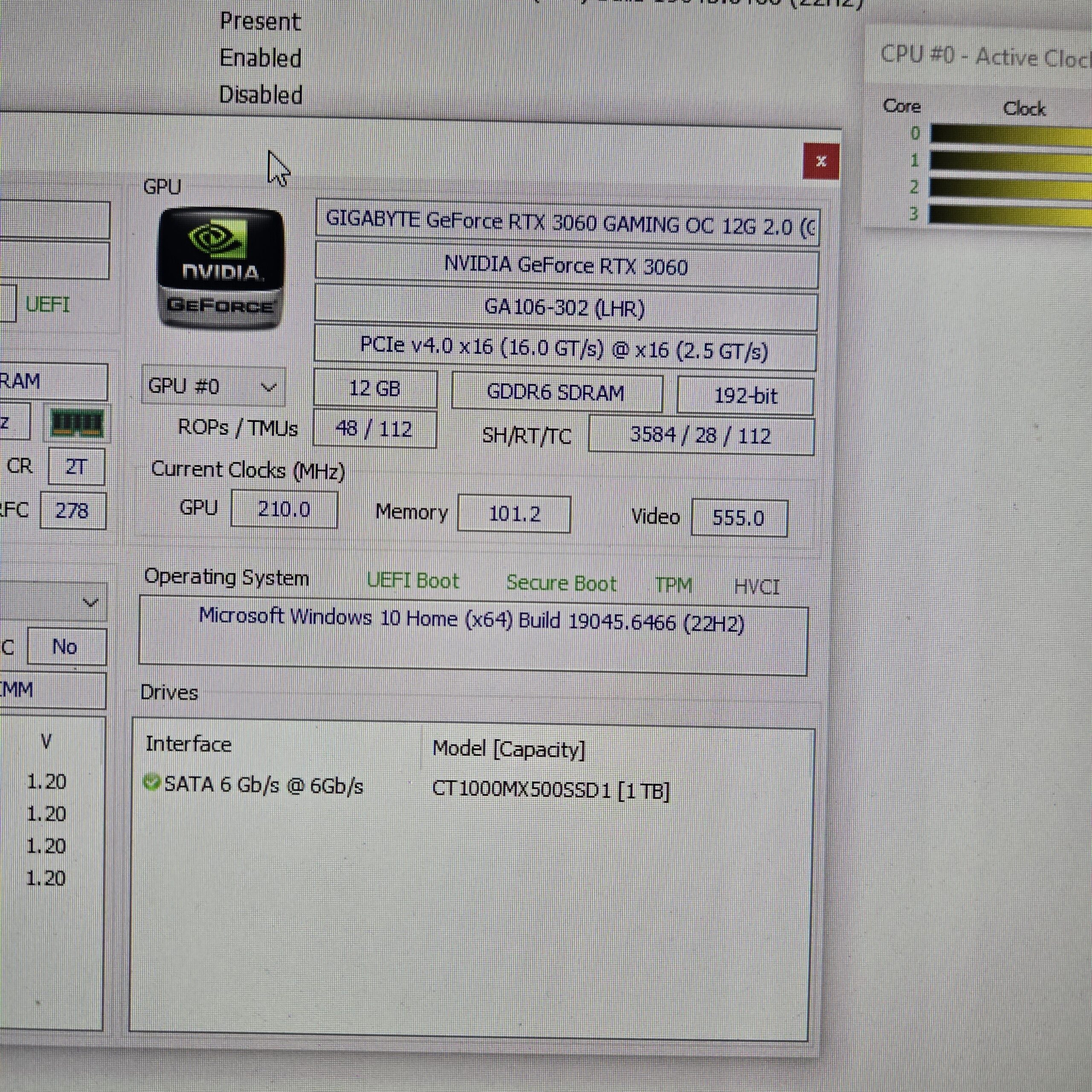 Gigabyte RTX 3060 GAMING OC 12GB GDDR6 (Rev 2.0) | Triple Fan | RGB | Like New - Image 6