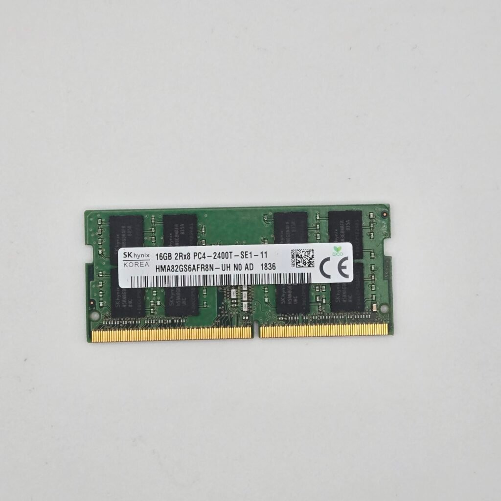 SK Hynix 16GB DDR4 2400MHz PC4-2400T SODIMM Laptop RAM (HMA82GS6AFR8N)