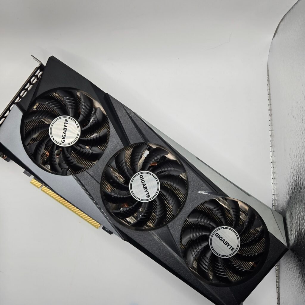 Gigabyte RTX 3060 Ti GAMING OC 8G Rev2.0 8GB RGB Lights Fresh Paste & Pads